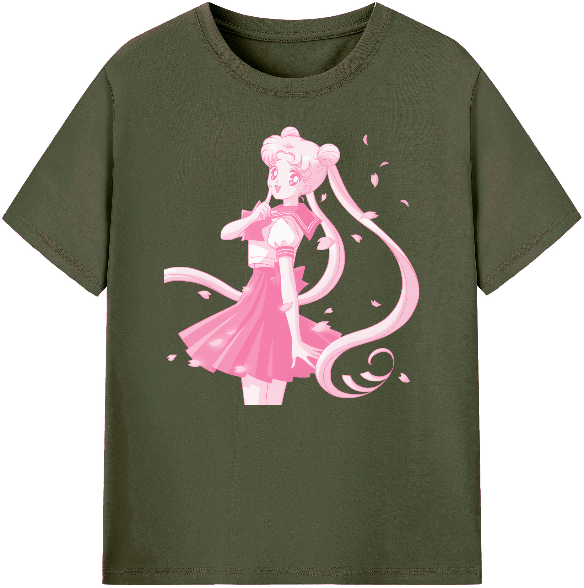 （画像用） 美少女戦士セーラームーン 愛野 美奈子 あいの みなこ Sailor Moon Aino Minako 綿100％ メンズ半袖Tシャツ｜肌触りやわらか＆通気性